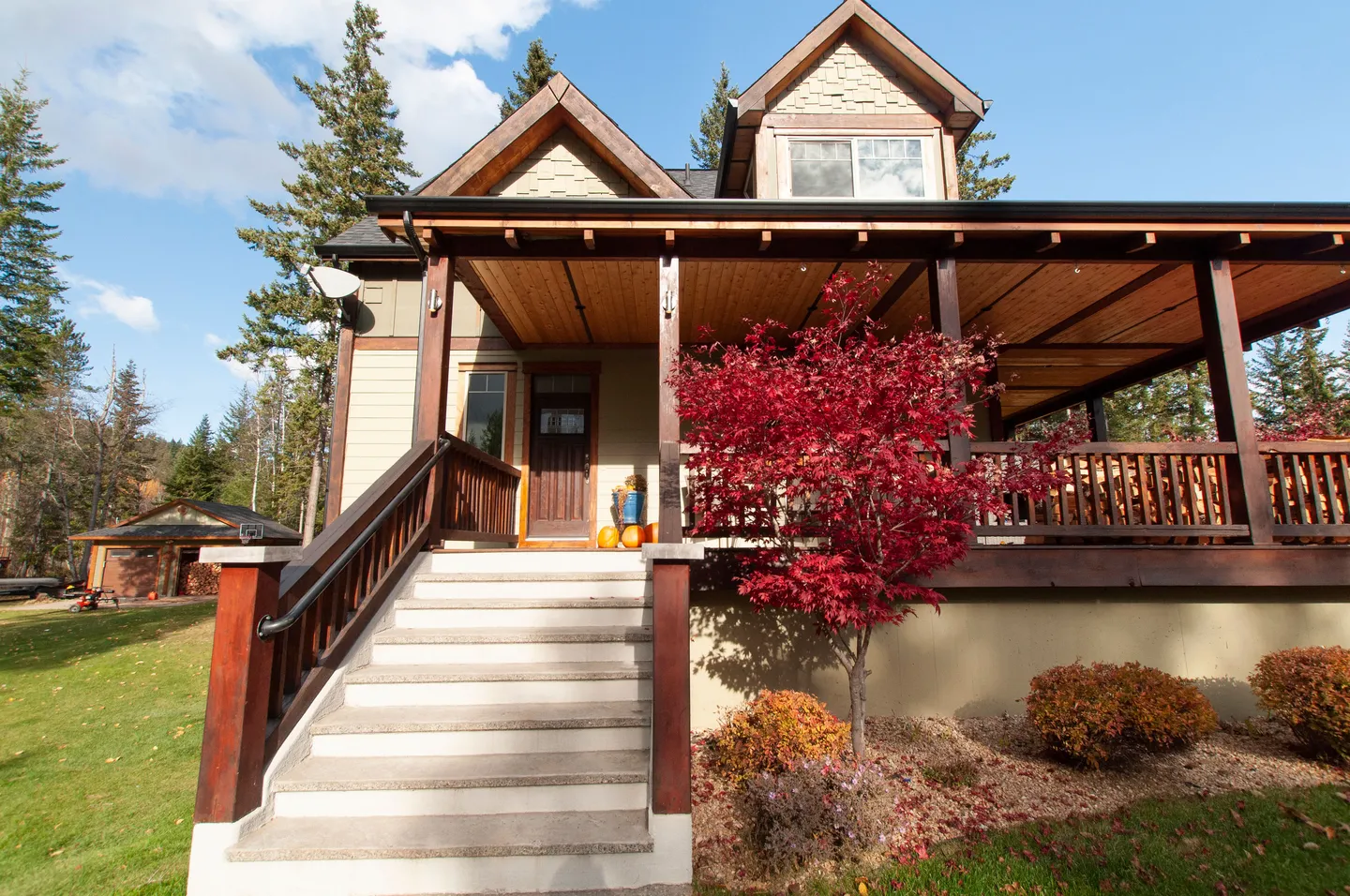 Image 2 of custom home at 244 Terry Road in Vernon, BC